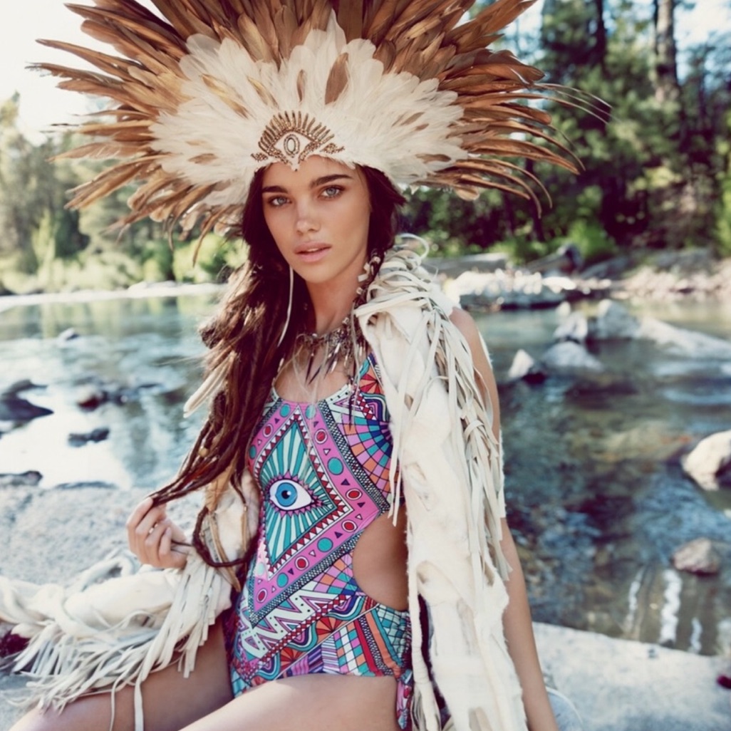 Wildfox Couture Third Eye Monokini Swimsuit Nwt Xs